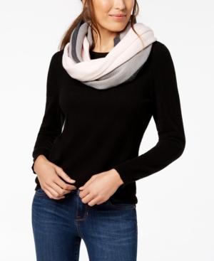Calvin Klein Colorblocked Stripe Infinity Scarf
