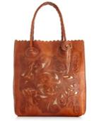 Patricia Nash Tooled Cavo North South Tote