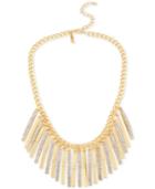 M. Haskell For Inc Gold-tone Pave Stick Statement Necklace, Only At Macy's