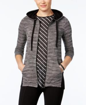 G.h. Bass & Co. Mixed-media Full-zip Hooded Jacket
