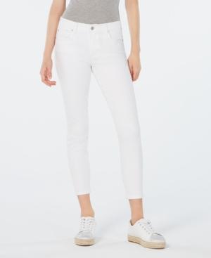 Celebrity Pink Juniors' White Denim Skinny Jeans