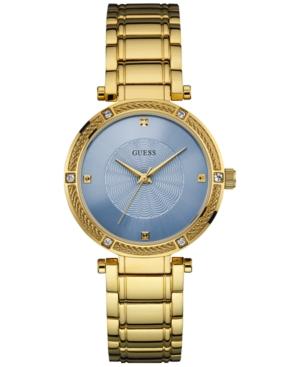 Guess Women's Gold-tone Stainless Steel Bracelet Watch 36mm U0695l2