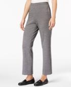 Alfred Dunner Talk Of The Town Houndstooth-print Pants