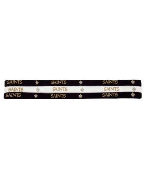 Little Earth New Orleans Saints 3-pack Elastic Headbands
