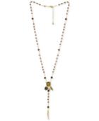 Rachel Rachel Roy Gold-tone Charm Lariat Necklace