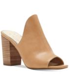Jessica Simpson Rainn Peep-toe Block-heel Mules Women's Shoes