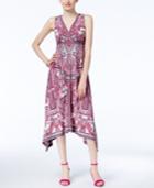 Inc International Concepts Handkerchief-hem Midi Dress, Only At Macy's