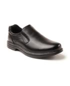 Deer Stags Men's Nu Media Waterproof Memory Foam Slip-resistant Classic Dress Comfort Slip-on Men's Shoes