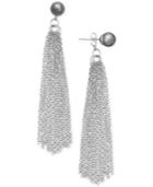 Robert Rose For Inc International Concepts Imitation Pearl Tassel Drop Earrings, Only At Macy's