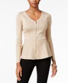 Thalia Sodi Peplum Sweater, Only At Macy's