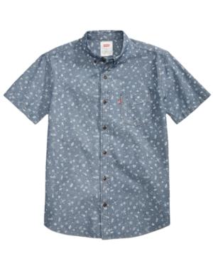 Levi's Men's Floral Chambray Shirt