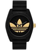 Adidas Unisex Originals Black Silicone Strap Watch 42mm Adh2912