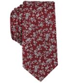 Bar Iii Men's Farens Floral Skinny Tie, Created For Macy's