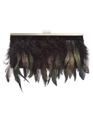 Inc International Concepts Milaa Feather Clutch, Only At Macy's