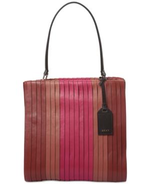 Dkny Kimmie Pleated Large Bucket Bag, Created For Macy's