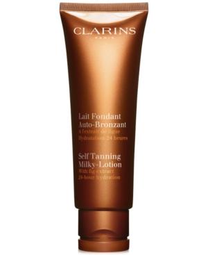 Clarins Self Tanning Milky-lotion For Face And Body, 4.2 Oz.