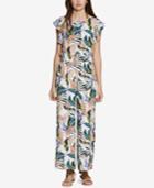 Sanctuary Antonella Printed Flutter-sleeve Jumpsuit