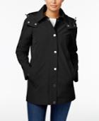 Calvin Klein Hooded A-line Raincoat