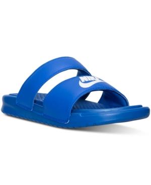 Nike Women's Benassi Duo Ultra Slide Sandals From Finish Line