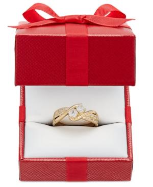 Two Souls, One Love Diamond Two-stone Engagement Ring (1/2 Ct. T.w.) In 14k Gold Or White Gold