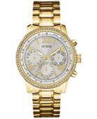 Guess Women's Gold-tone Stainless Steel Bracelet Watch 42mm U0559l2