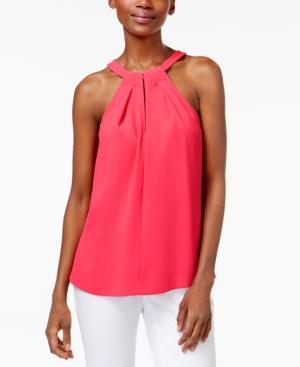 Trina Turk Quince Keyhole Halter Top