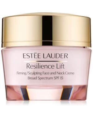 Estee Lauder Resilience Lift Firming/sculpting Face And Neck Creme Broad Spectrum Spf 15, 1.7 Oz - Combination Skin