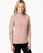 Charter Club Long-sleeve Mock Turtleneck, Only At Macy's