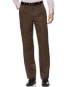 Kenneth Cole Reaction Dress Pants, Straight Fit Texture Stria Flat Front