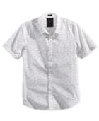 Guess Men's Slim-fit Confetti-print Short-sleeve Shirt