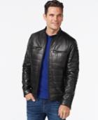 Boston Harbour Zip-front Leather Jacket