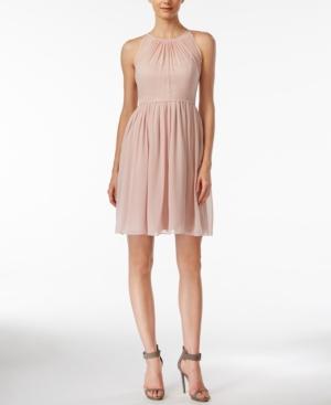 Calvin Klein Sleeveless Fit & Flare Dress