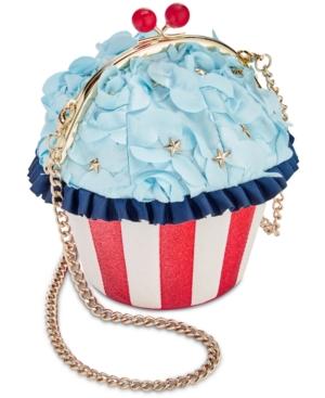 Betsey Johnson Baked In The Usa Cupcake Crossbody