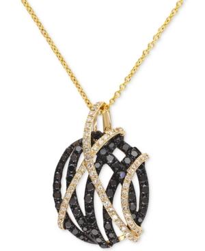 Effy Diamond Pendant Necklace (9/10 Ct. T.w.) In 14k Gold