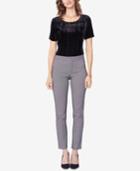 Nydj Tummy-control Printed Ankle Pant