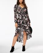 American Rag Juniors' Printed High-low Maxi Dress, Created For Macy's