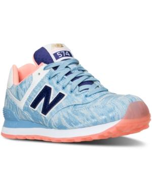 New Balance Women's 574 Summer Waves Casual Sneakers From Finish Line