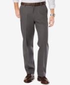 Dockers Men's Signature Relaxed-fit Khaki Flat-front Stretch Pants