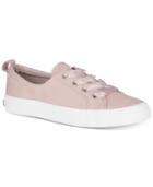 Sperry Women's Crest Vibe Satin Lace-up Memory Foam Fashion Sneakers Women's Shoes