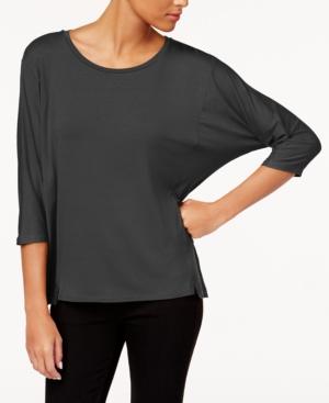 Eileen Fisher Round-neck Top, Regular & Petite