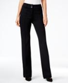 Style & Co Tummy-control Straight-leg Pants, Only At Macy's