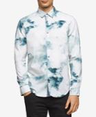 Calvin Klein Men's Bleached Denim Shirt