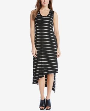 Karen Kane Stevie Asymmetrical Striped Tank Dress
