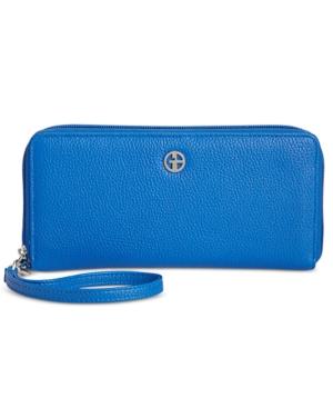 Giani Bernini Softy Slim Zip Around Wallet, Created For Macy's