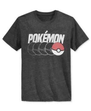 New World Men's Pokemon Poke Ball Graphic-print T-shirt