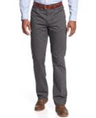 Alfani Red Slim Fit Pinstripe 5-pocket Pant