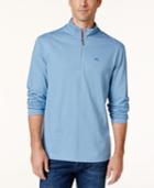 Tommy Bahama Men's Quarter-zip Lightweight Sweater, Created For Macy's