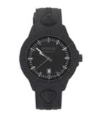Versus Unisex Tokyo 43mm Black Silicone Watch