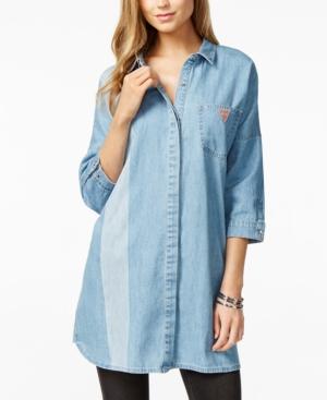 Guess 1981 Original Cotton Denim Tunic Shirt