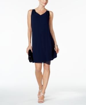 Msk Embellished Shift Dress